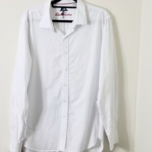 Robert Graham Crisp White Dress Shirt